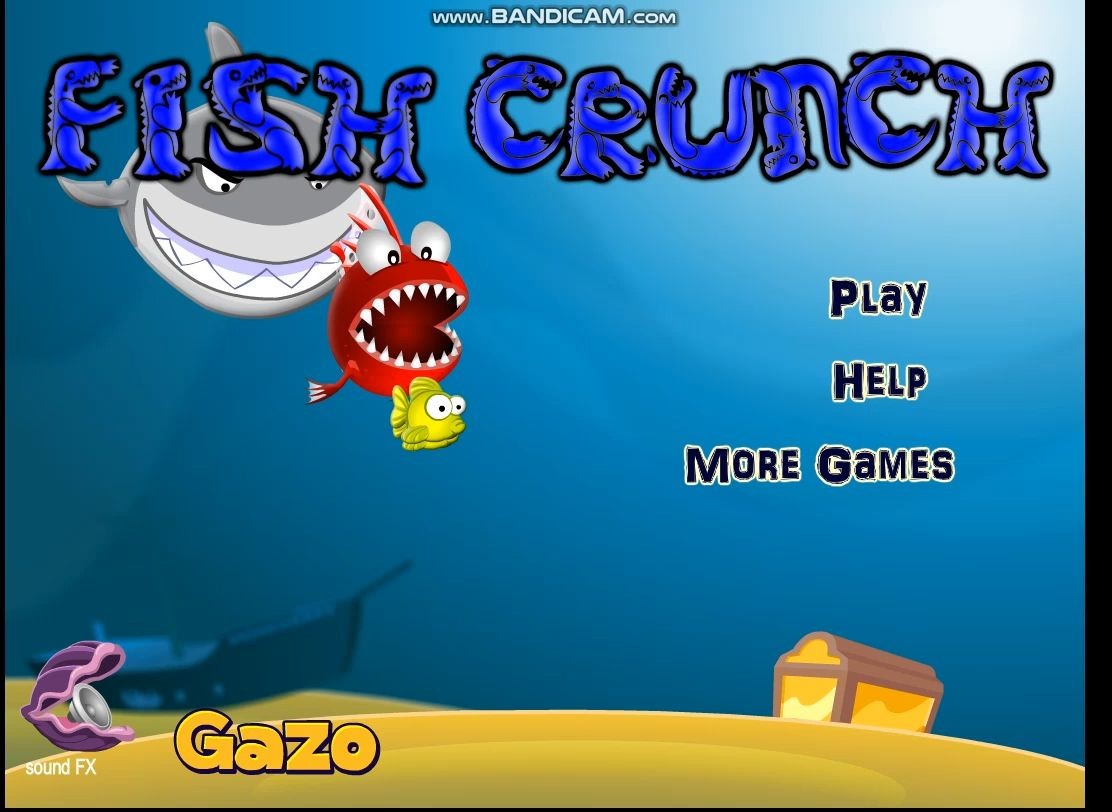 小游戏试玩,食人鱼吃小鱼