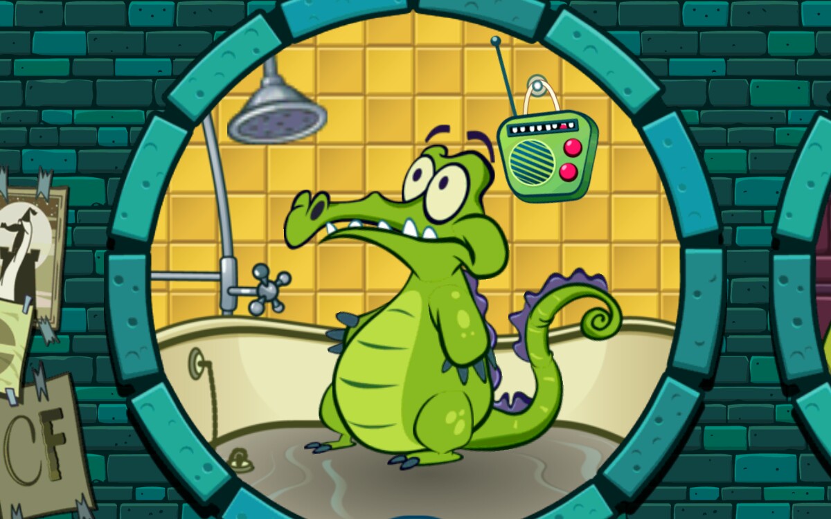 鳄鱼小顽皮爱洗澡4图片