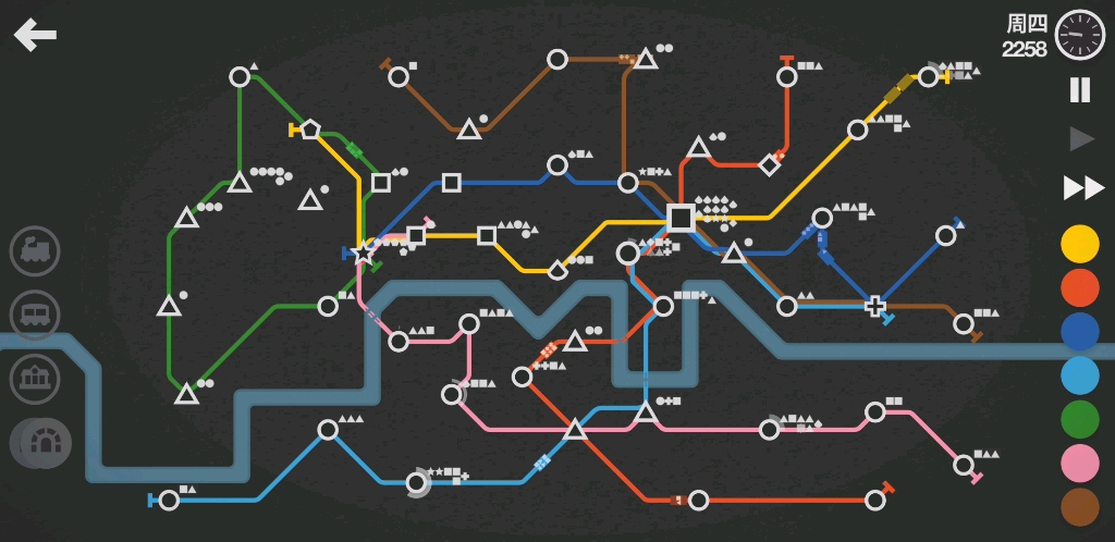 迷你地铁 伦敦2900分