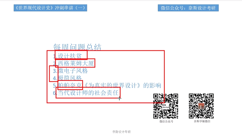 奈斯设计考研设计史论每周总结哔哩哔哩bilibili