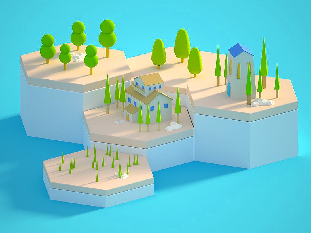 【c4d教程17】c4d蜂巢物体建模,新手向场景搭建教程,附工程文件获取