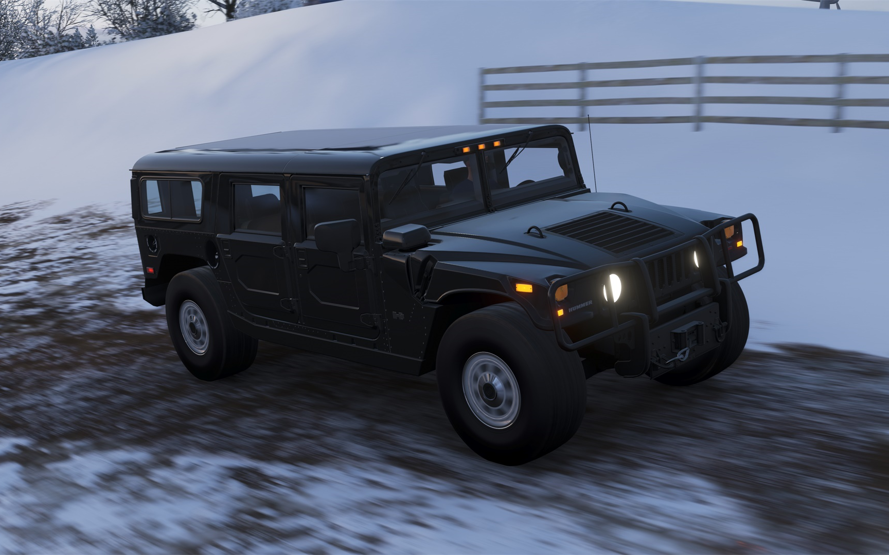 地平线4:悍马h1民用版 小沙漠越野