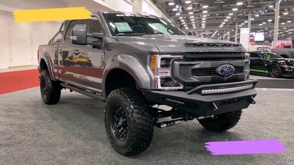 2022新款福特(f250猛禽)白金版性能皮卡全方位实拍展示_哔哩哔哩_bili
