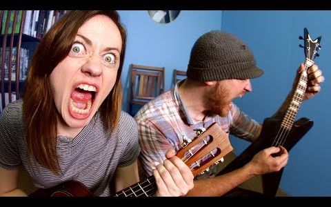 [图]【尤克里里】Slayer - Piece by Piece【Rob Scallon & Sarah Longfield】