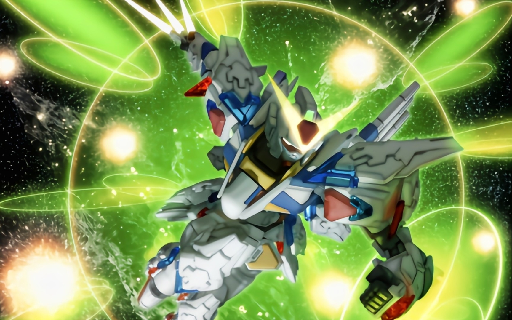 sd高达g世纪超越世界 起始30高达战斗动画