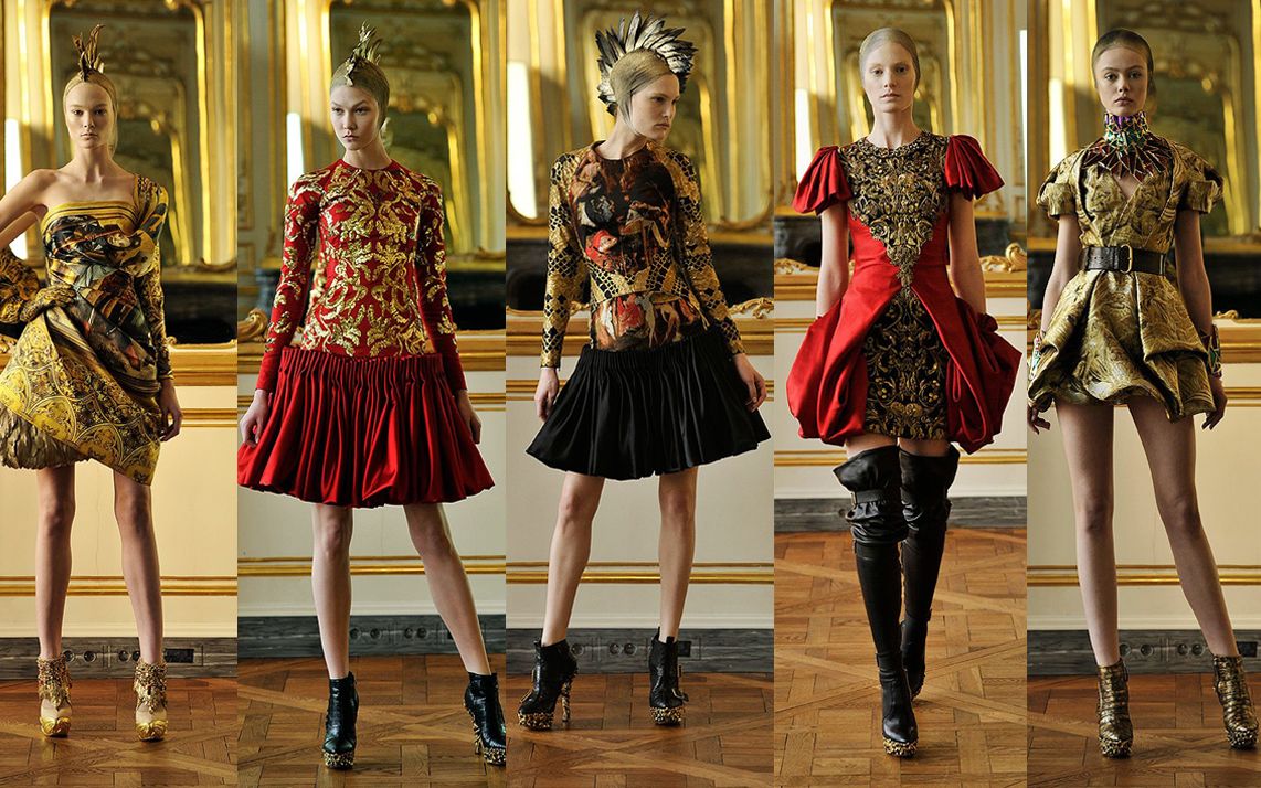 alexandermcqueen2010秋冬成衣系列亚历山大麦昆最后的作品