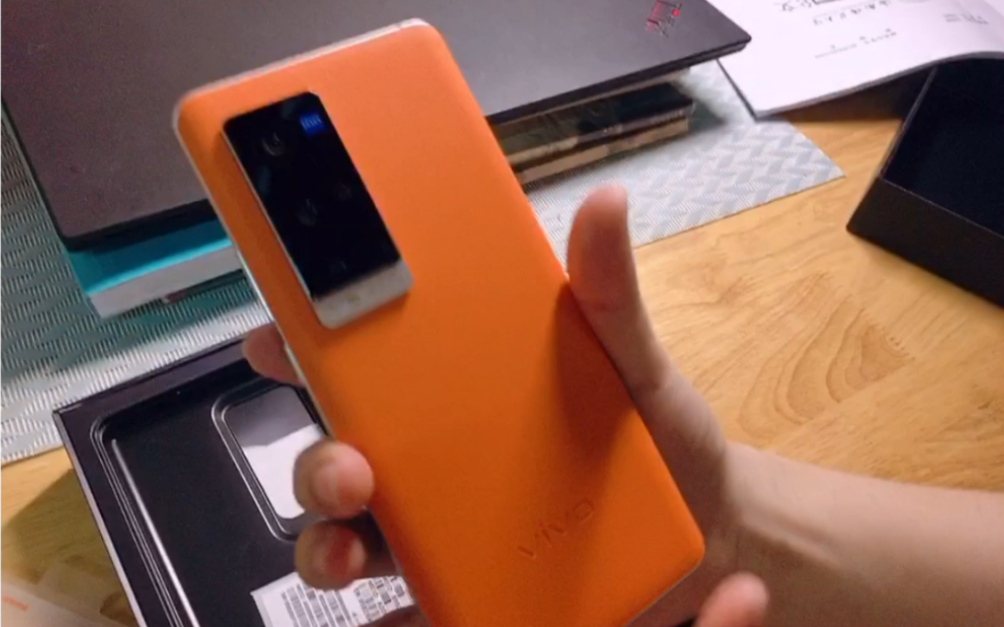 vivox60pro经典橙强势开箱感谢老张