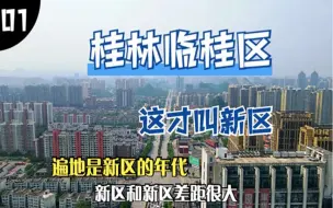 Descargar video: 广西三大新区之一的临桂新区，全是高楼大厦，人气十足