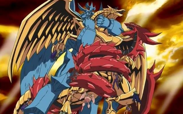 【游戏王】决斗都市完结【三幻神大战】-翼神龙vs天空龙&巨神兵