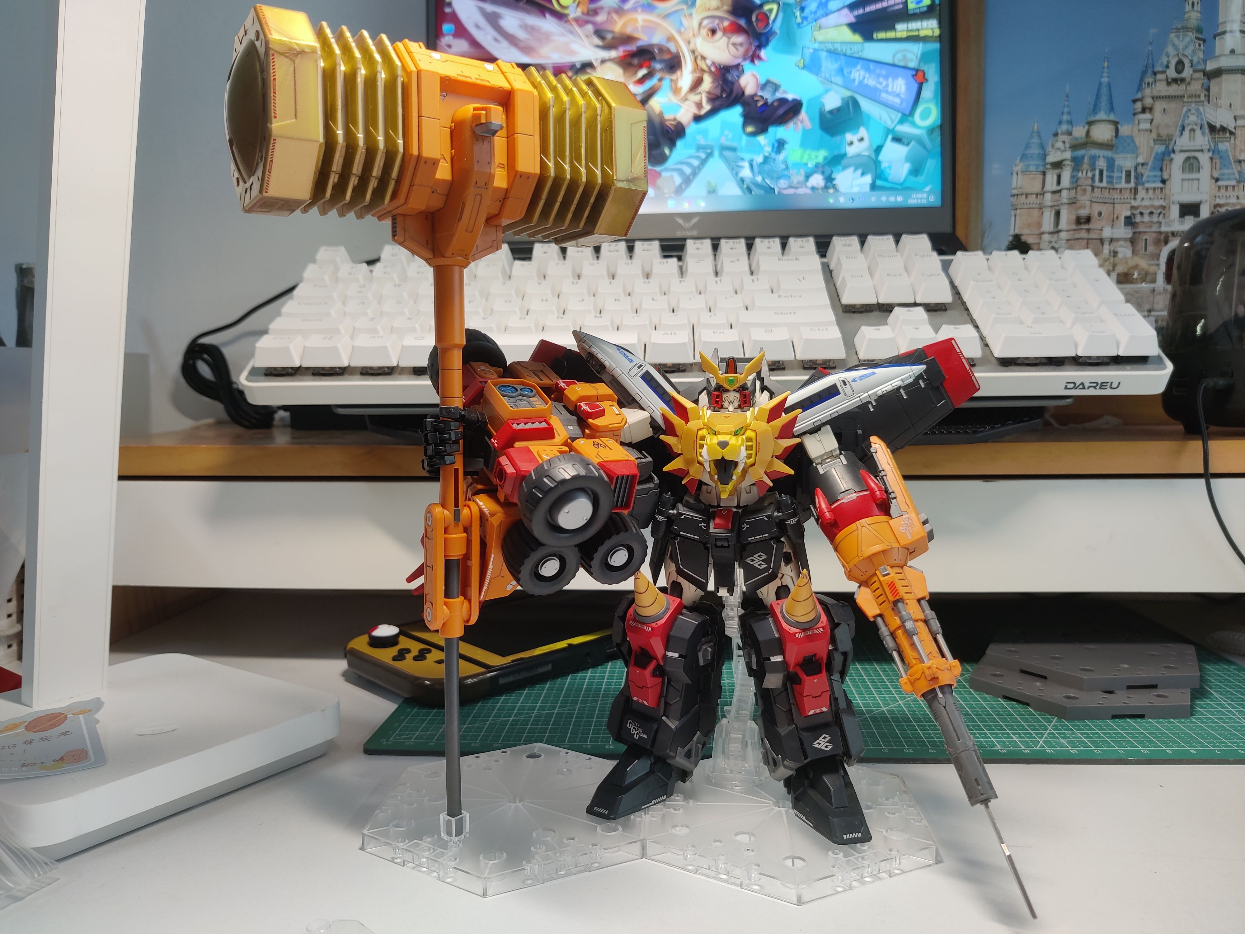 rg勇者王举锤站尸小技巧