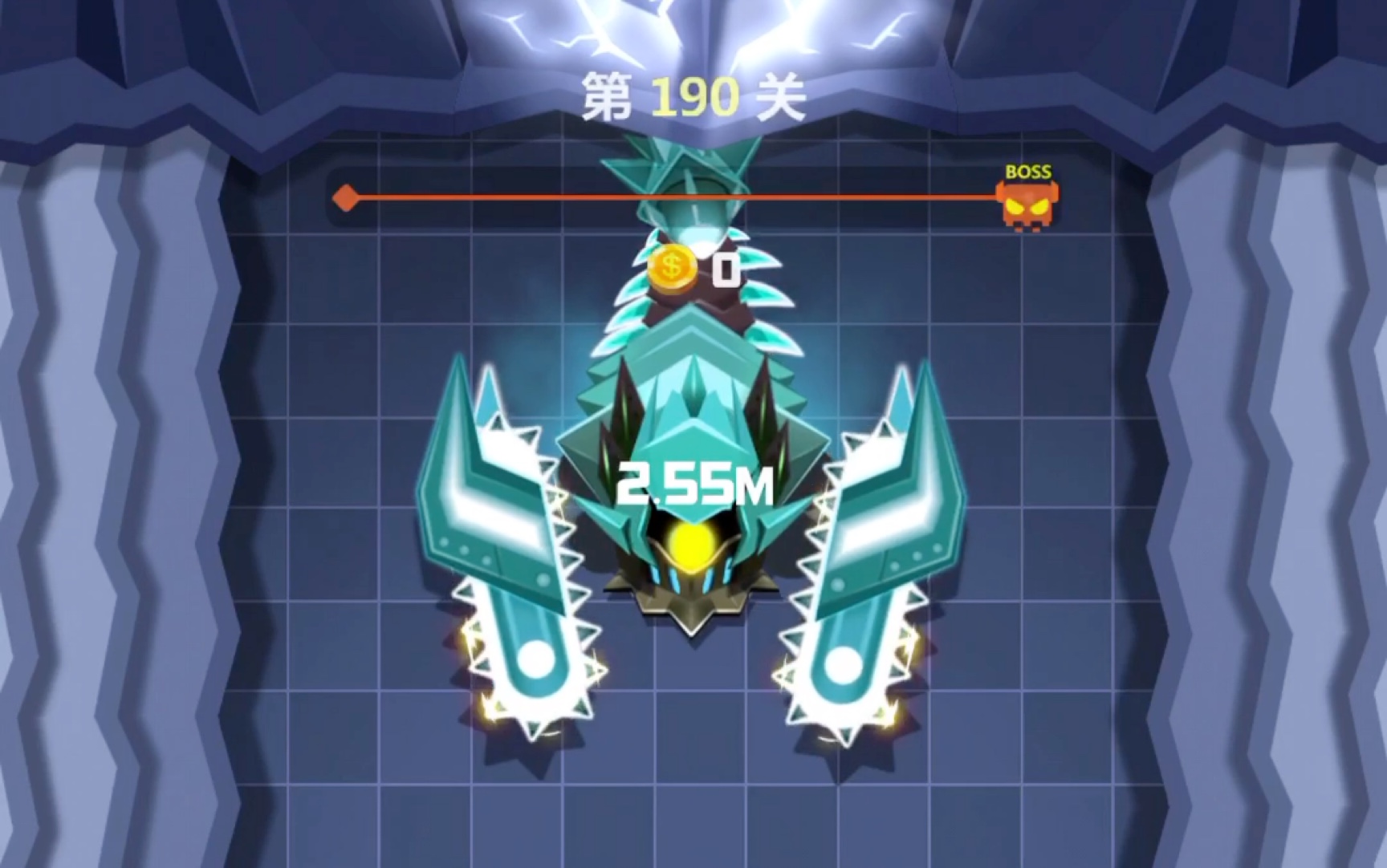 旋转大师190关无敌造就了4台机器一起死的壮观场景