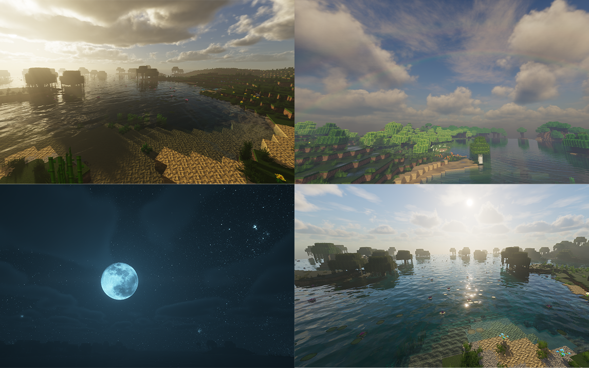 【4k】我的世界优秀光影推荐2.