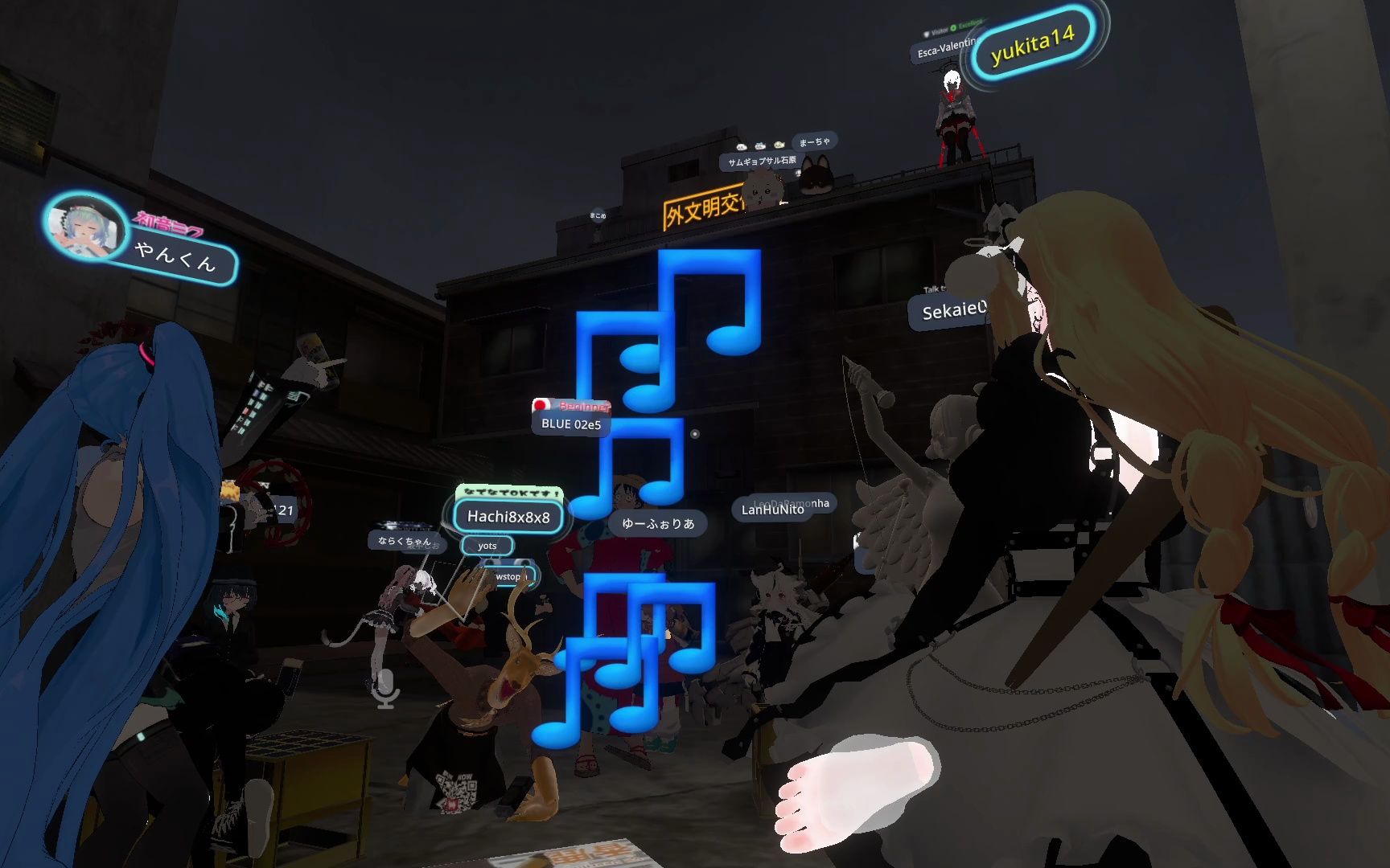 vrchat偶遇日本小姐姐唱海贼王ed