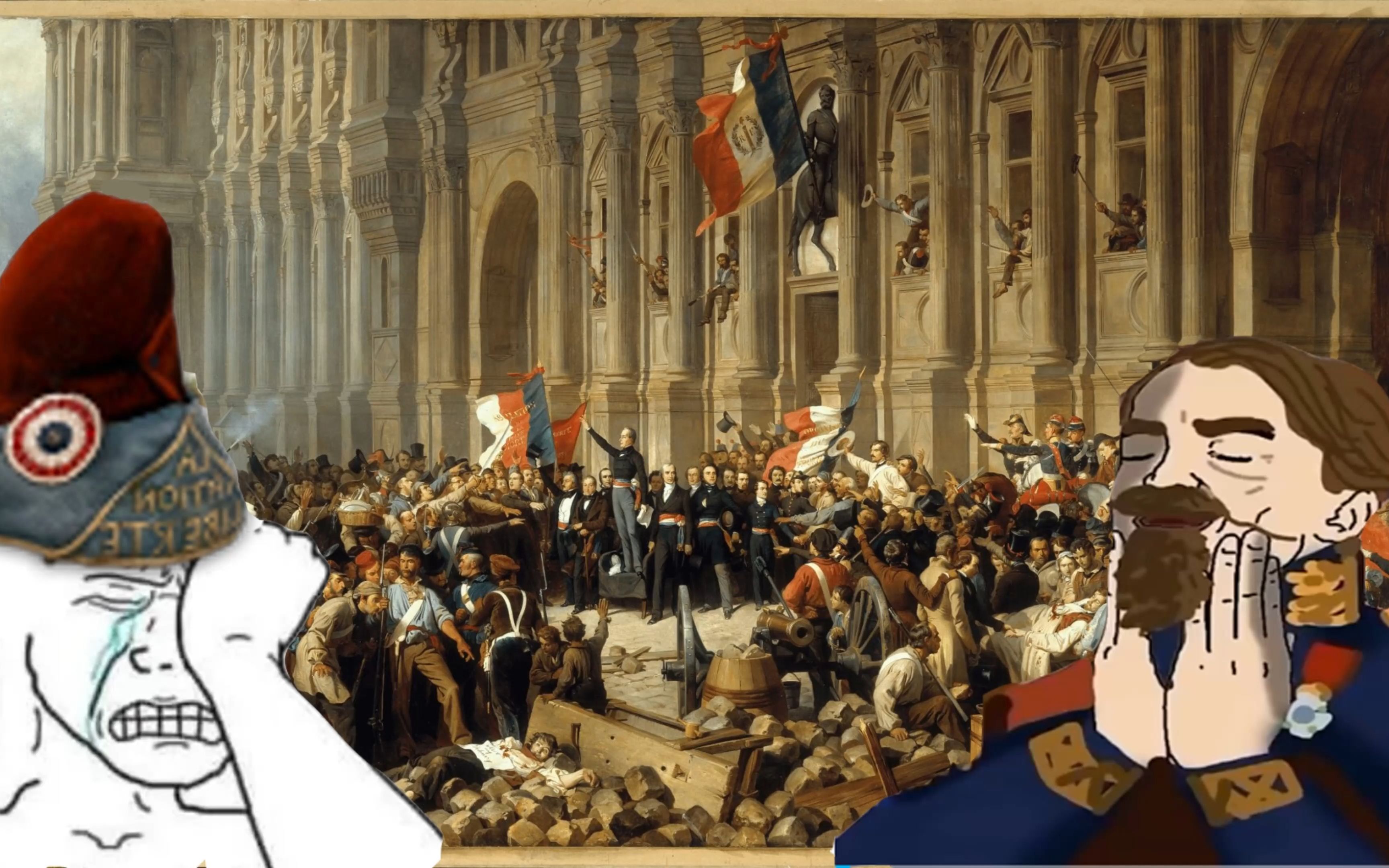 【doomer】马赛曲,但是路易波拿巴发动了政变,你现在正在街垒