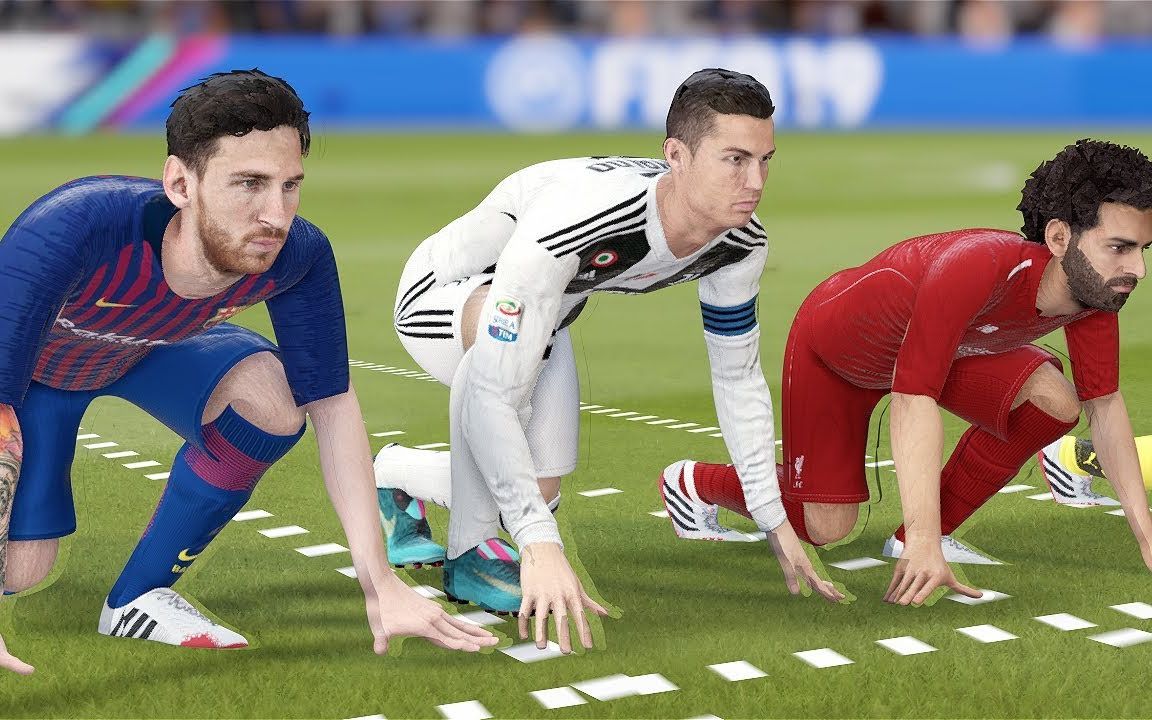 [图]FIFA19球员带球速度大比拼 谁是跑得最快的那个男人