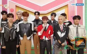 Download Video: 10个人站着的好挤哈哈哈 1117 音乐银行Stray Kids & ZB1 一位候补采访现场