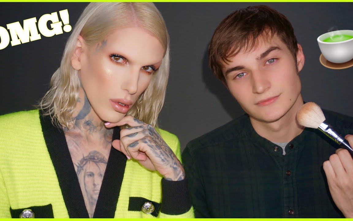 [图]【搬运|J姐Jeffree Star】男朋友的弟弟照着我的教程化妆！