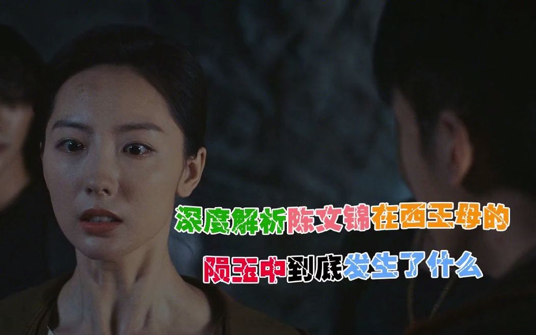 陈文锦在西王母的陨玉之中到底发生了什么