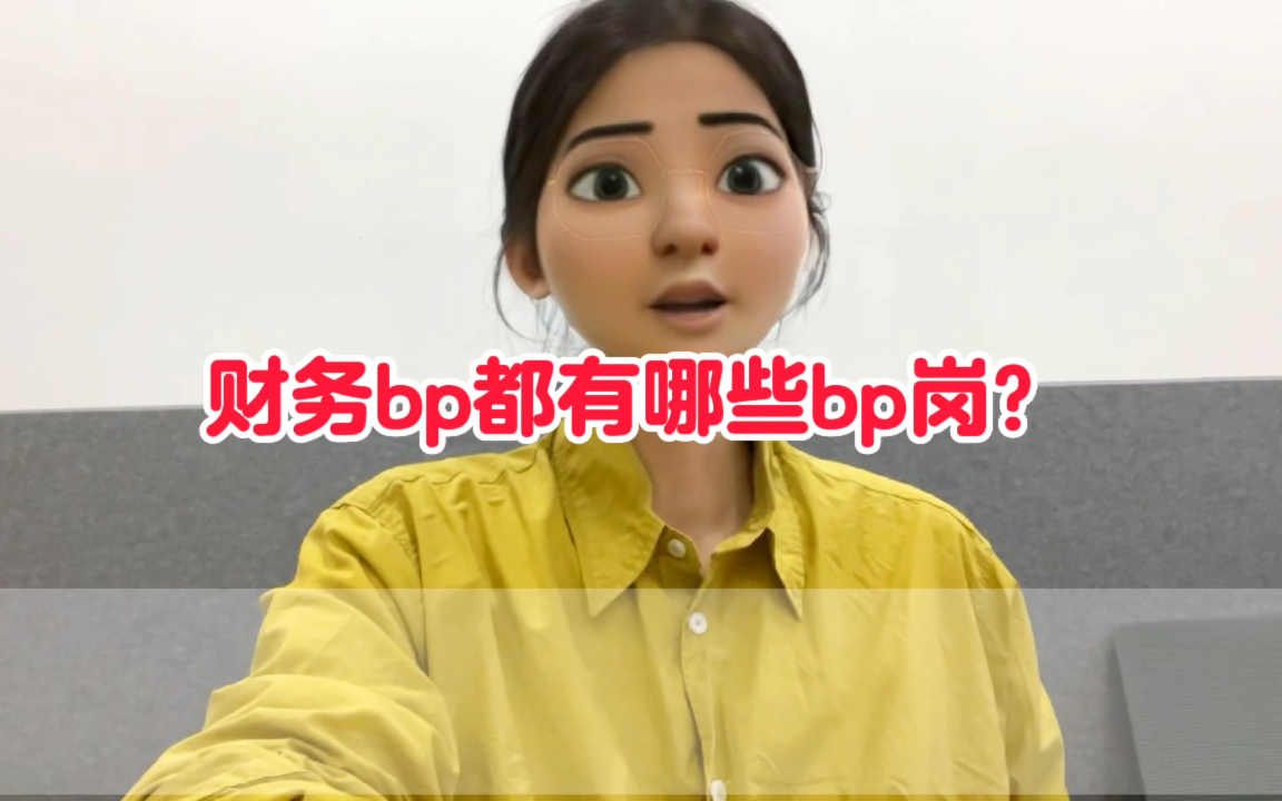 财务bp的岗位类型有哪些?哪种bp发展更好?哔哩哔哩bilibili