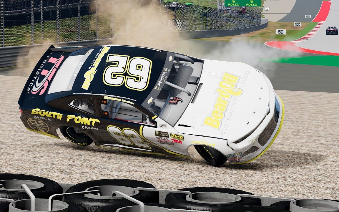 beamngdrive赛车刹车事故4