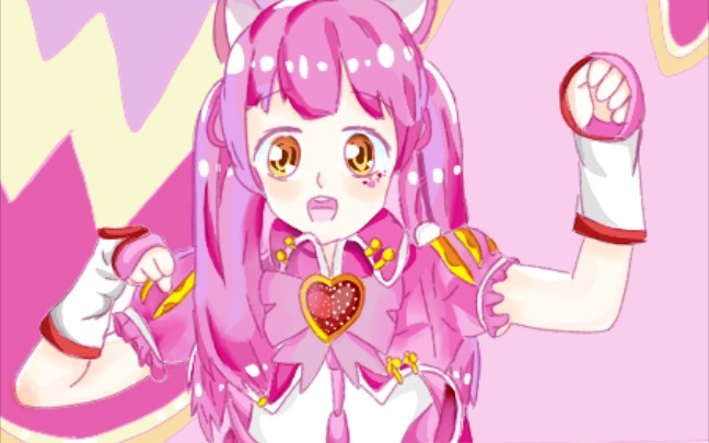 [指绘]舞法天女朵蜜同人