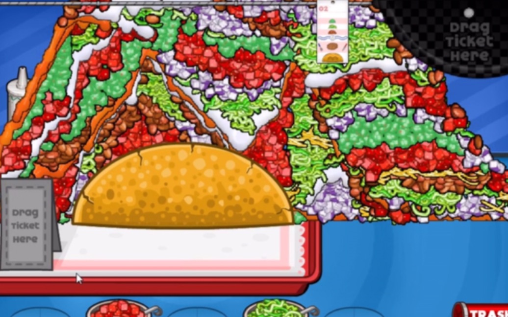 【老爹早餐店】蓝莓的塔可饼