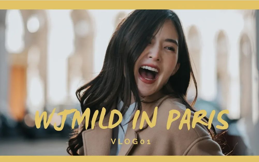 vlog 01 | wjmild in paris | make-up - eat - watch paris fashion