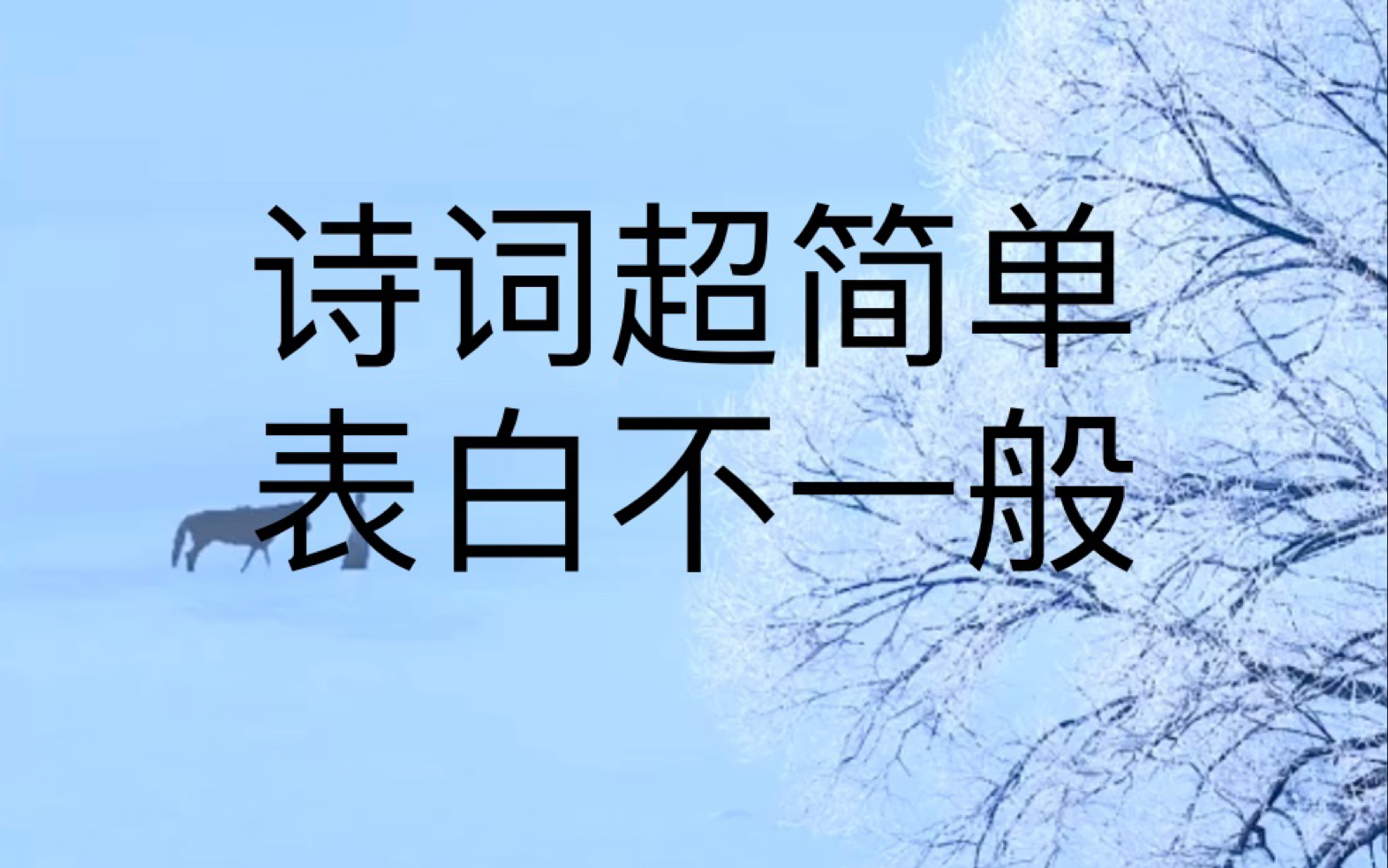 诗词真有用|用诗词帮观众给认识六年的女孩表白心意,看完你也会写哔哩哔哩bilibili