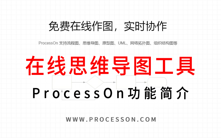 在线思维导图工具—Process On 功能介绍(工具推荐)哔哩哔哩bilibili