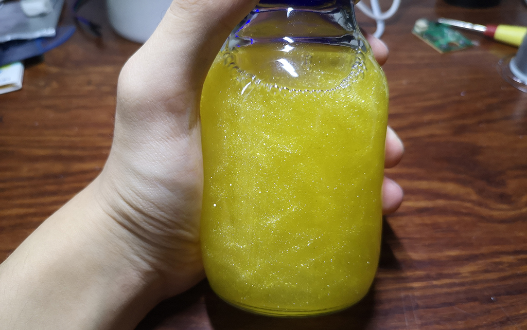 【化学实验】黄金雨