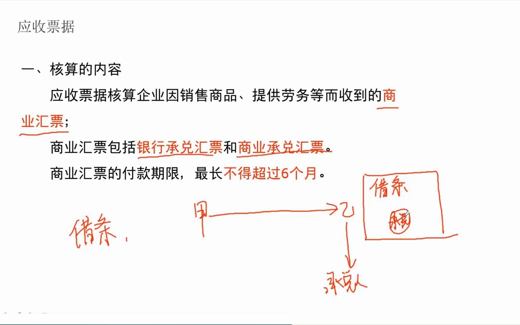 203应收票据、应收账款哔哩哔哩bilibili