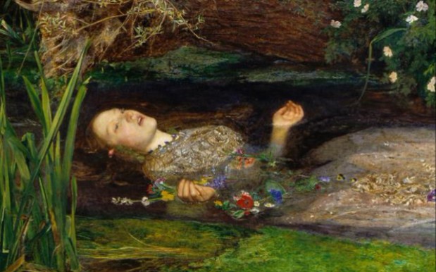 [图]《奥菲莉亚》| John Everett Millais(1851)【世界千幅名作欣赏】