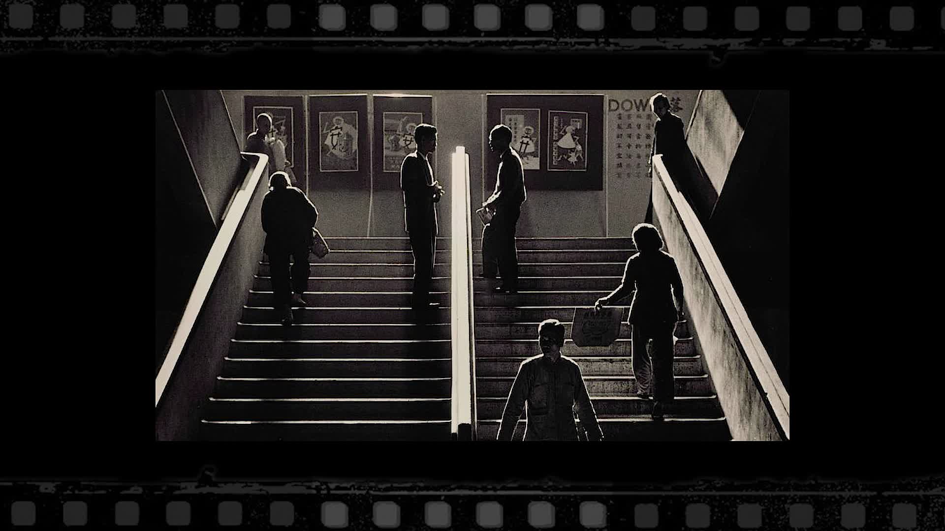 台阶上的光 摄影大师何藩