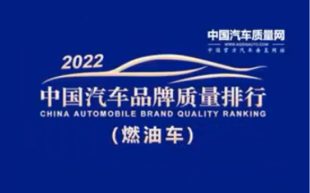 2022中国汽车质量排行榜已出,快来你的车车的排名哦!哔哩哔哩bilibili