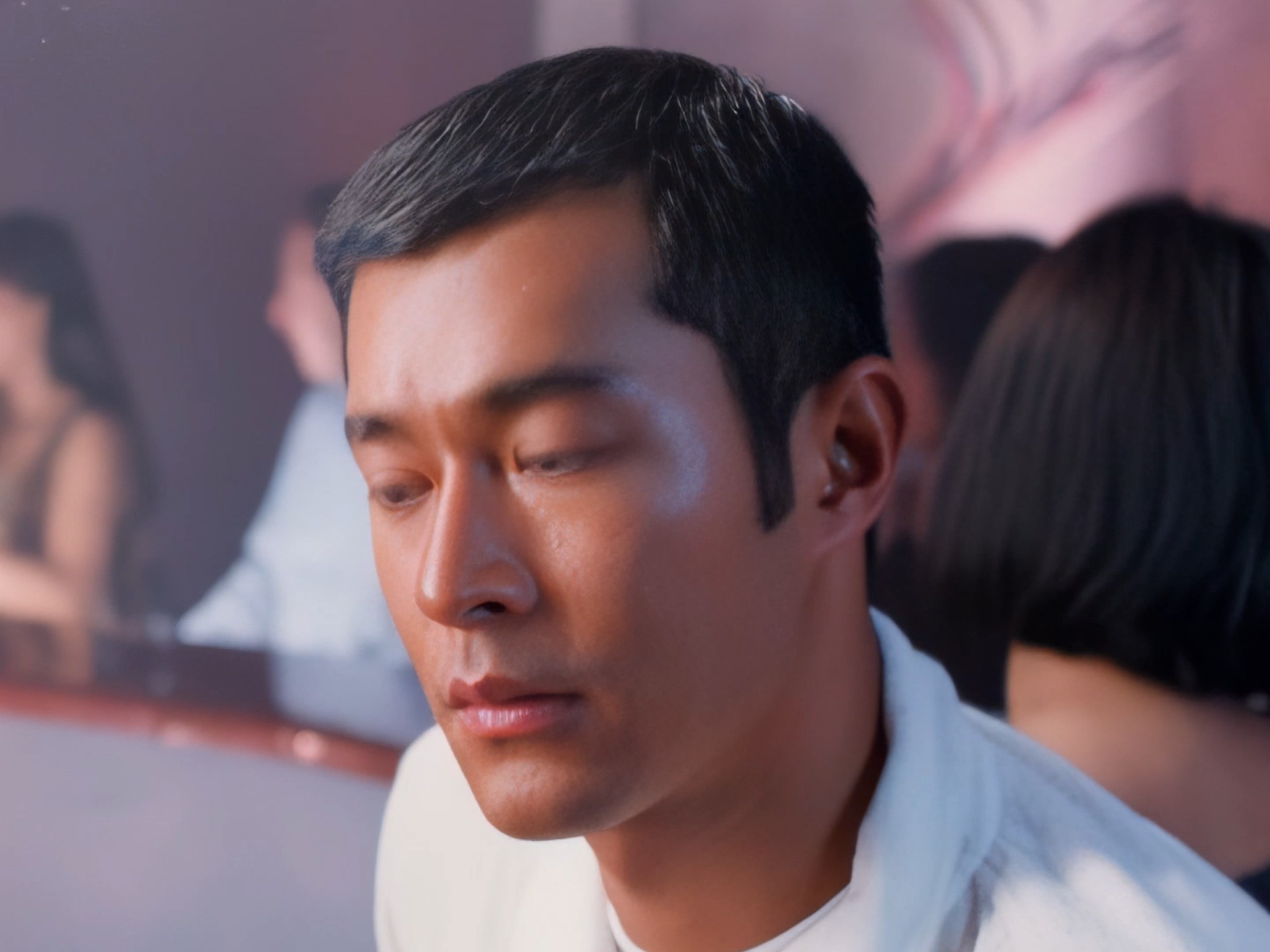 短发时期的古天乐,更增添了几分男人味#古天乐#颜值巅峰