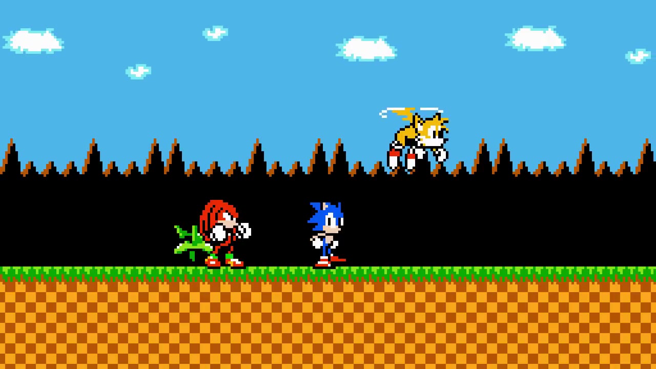 同人音乐 sonic mania - time trials - 8bit remix