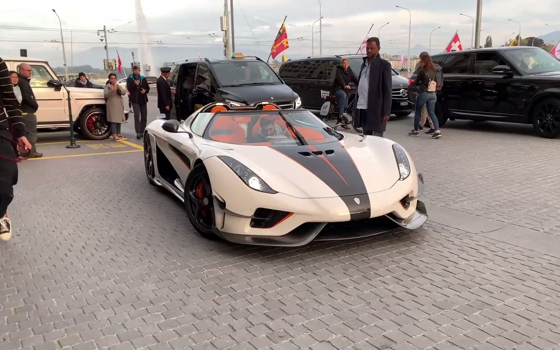 【超跑街拍】最佳超级跑车-柯尼塞格regera, 法拉利f12 tdf, 599 gto