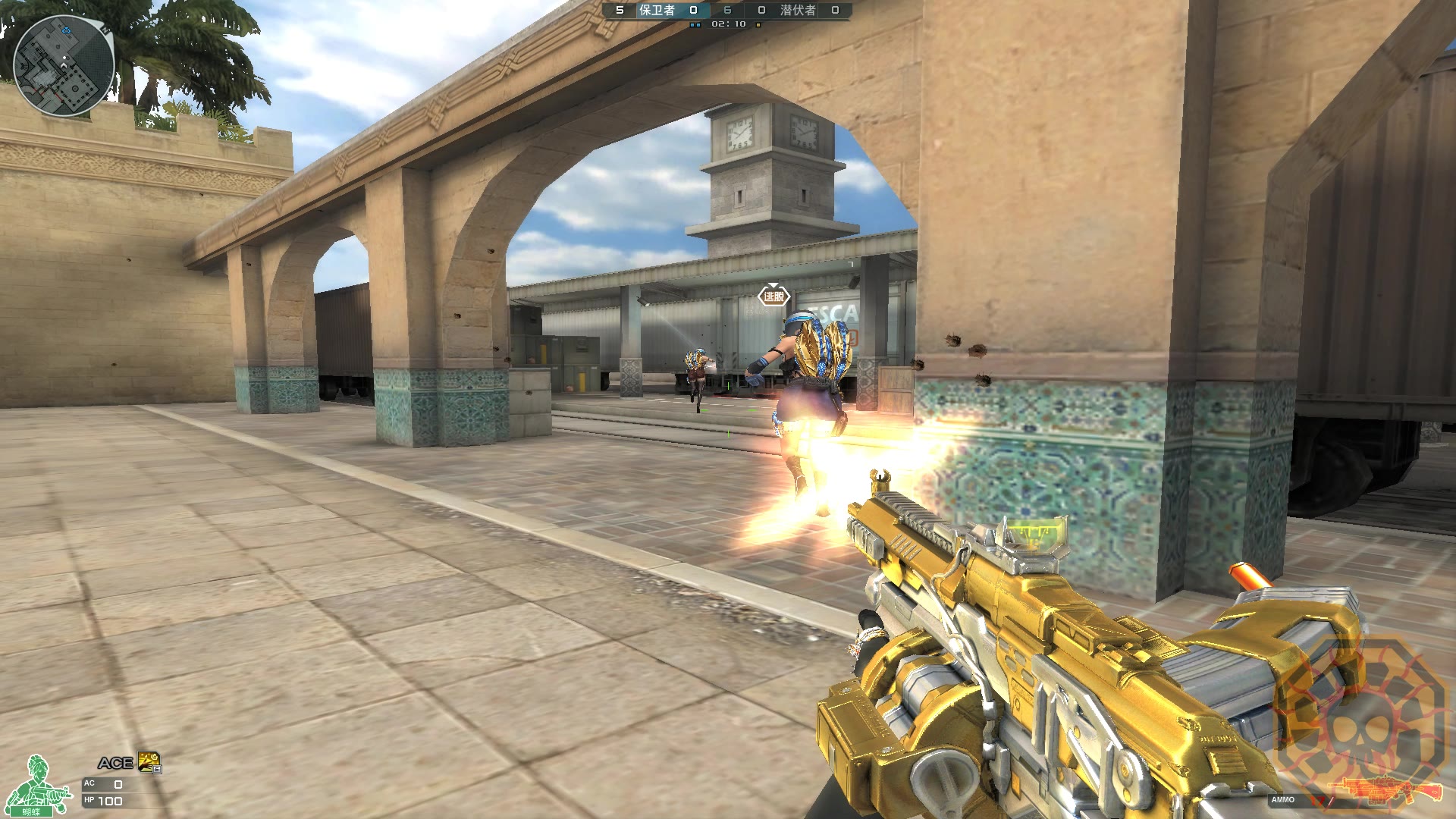 【cf】 穿越火线 国服 || 逃脱爆破模式 爆破模式 爆破模式逃脱任务 !