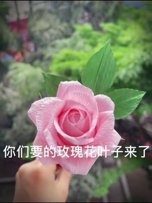 [图]你门要的玫瑰花叶教程来了