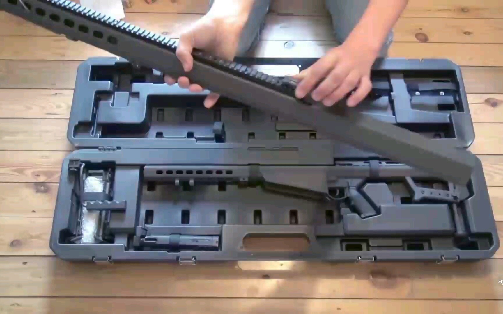 gbb玩具巴雷特m107狙击步枪开箱测评,外形帅气,特别好玩,barrett m107