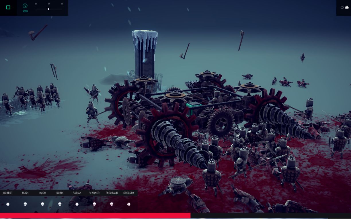 【你看我玩】【围攻besiege】冰天雪地大作战~38关.无敌的我七进七出!