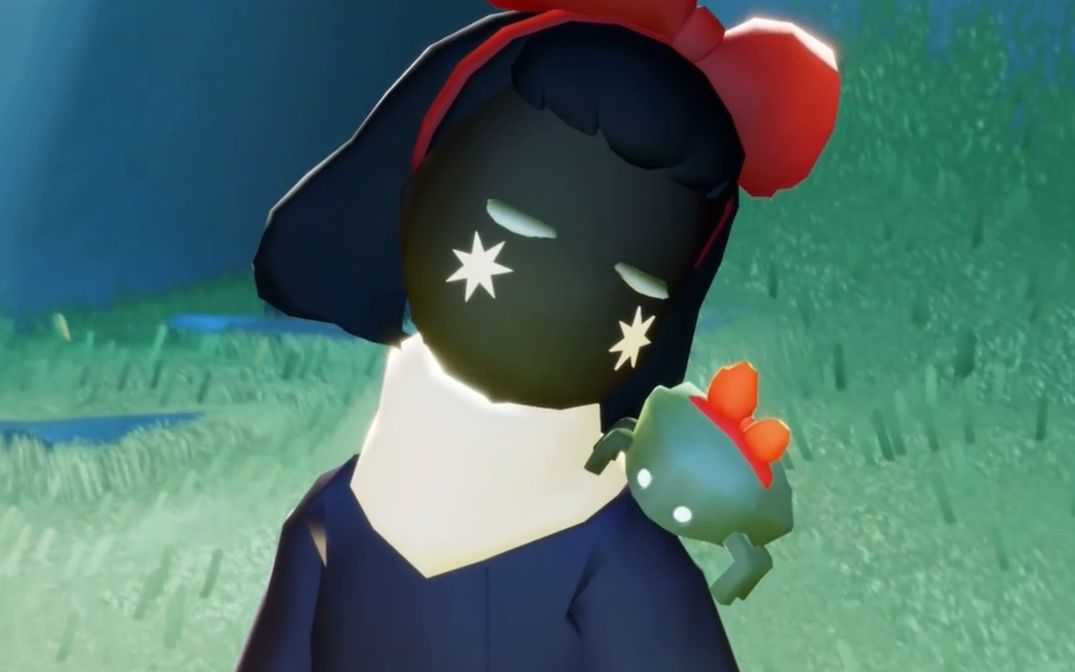 【光遇测试】肩饰:一只头上有蝴蝶结的螃蟹