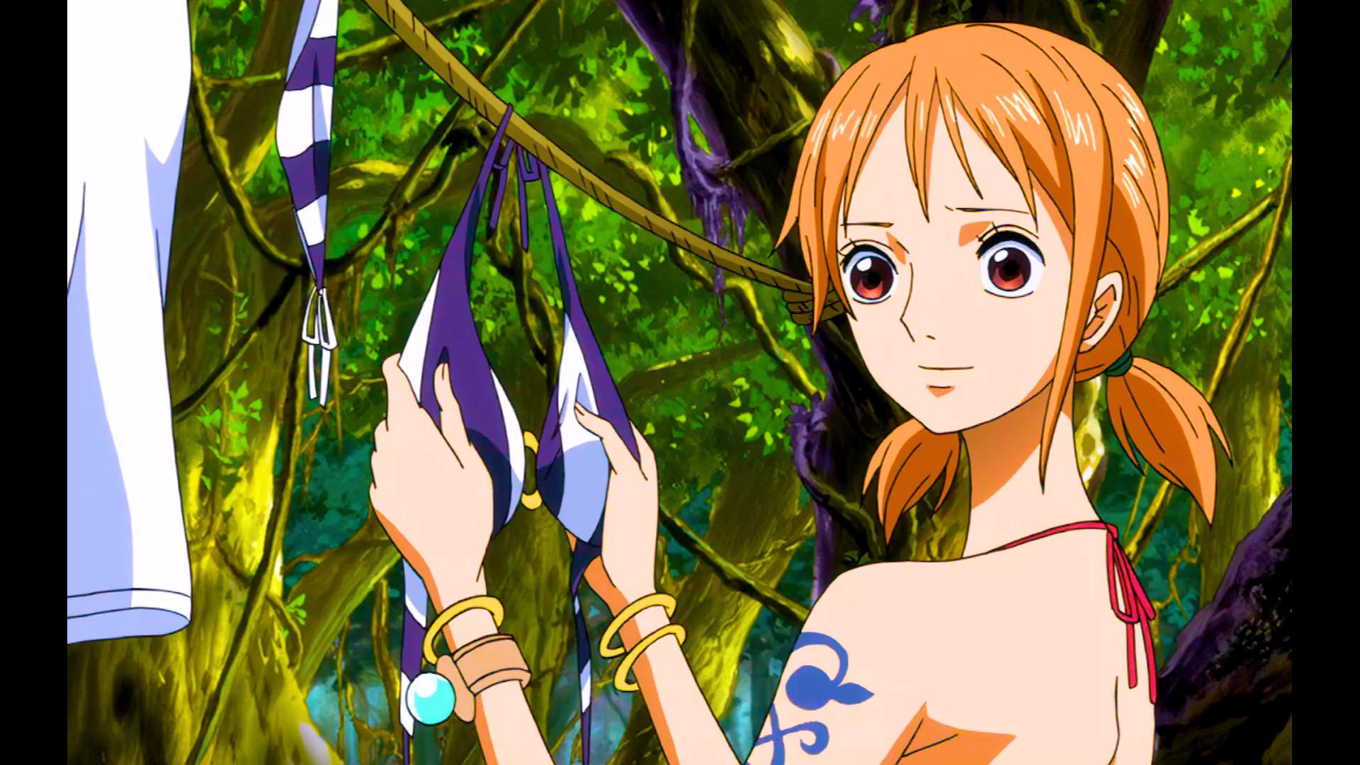 娜美三次惊艳变装名场面