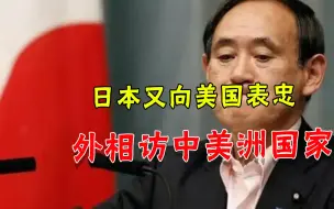 Download Video: 日本外相访问中美洲，捐疫苗还要搞基建，日媒：在帮美国遏制中国