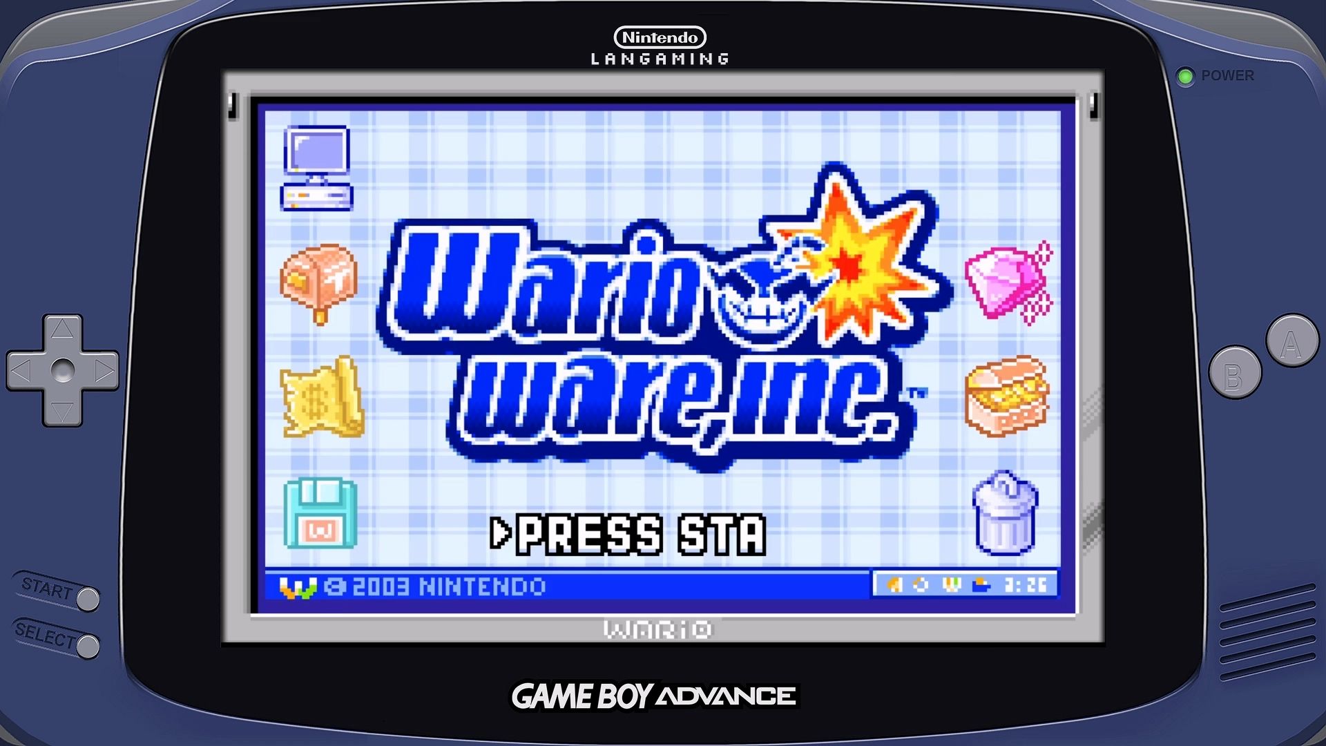 【WarioWar 瓦力欧制造】GBA 怀旧掌机经典游戏永久高清收藏版【高清60帧】童年回忆