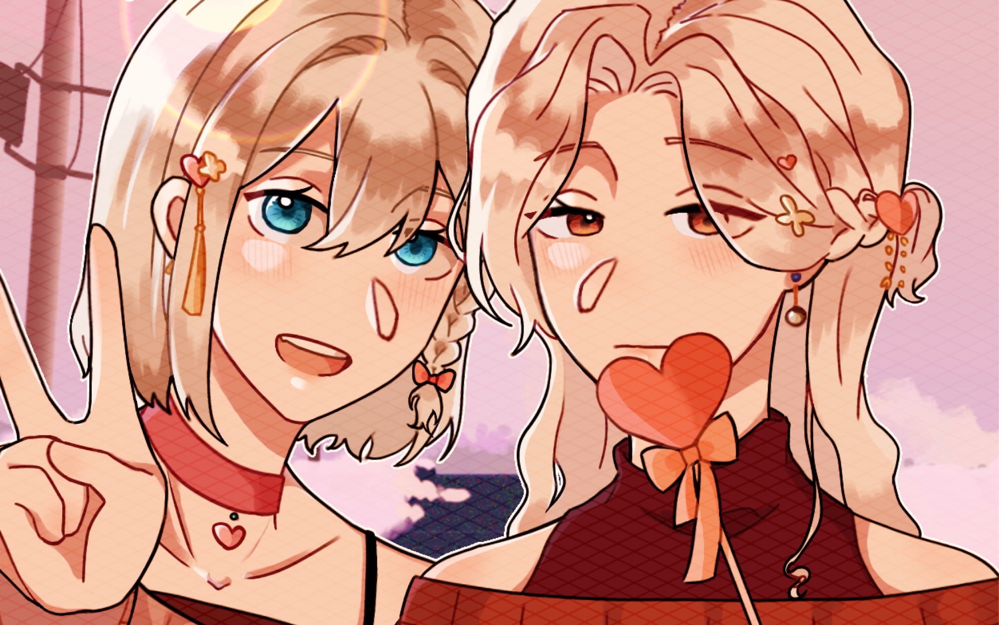 【一群喵/汤圆生贺】点 进 来 看 女 孩 子 贴 贴(有彩蛋)