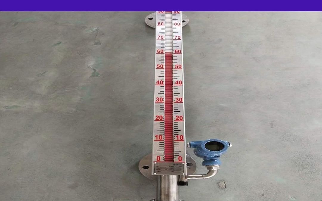 恩平真空夹套型磁翻板液位计酸碱储罐