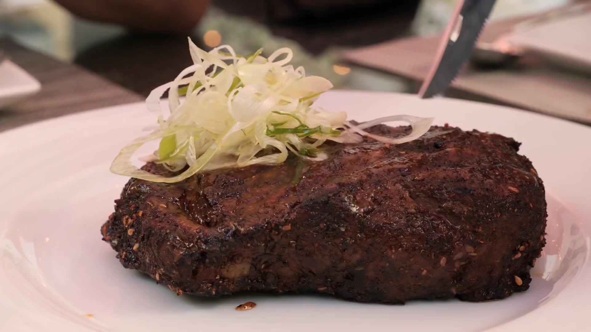 fung bros 亚洲牛排店$15和$75对比