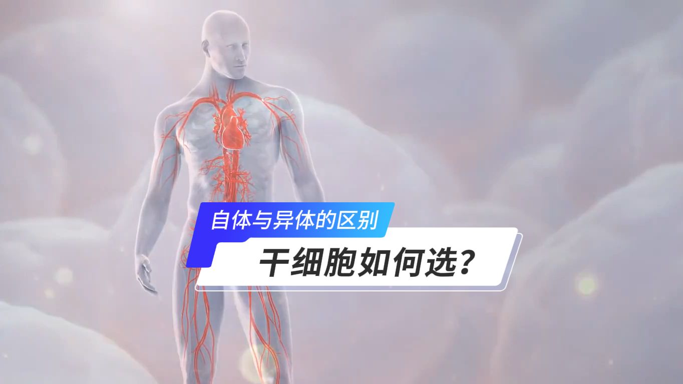 干细胞如何选择?自体与异体有什么区别?哔哩哔哩bilibili