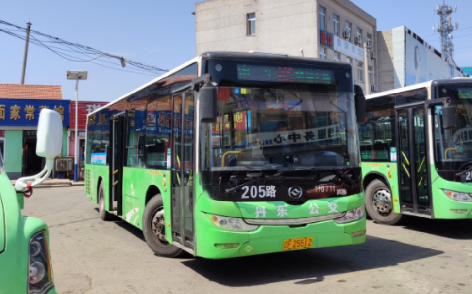 丹东黄海纯电动公交车图片